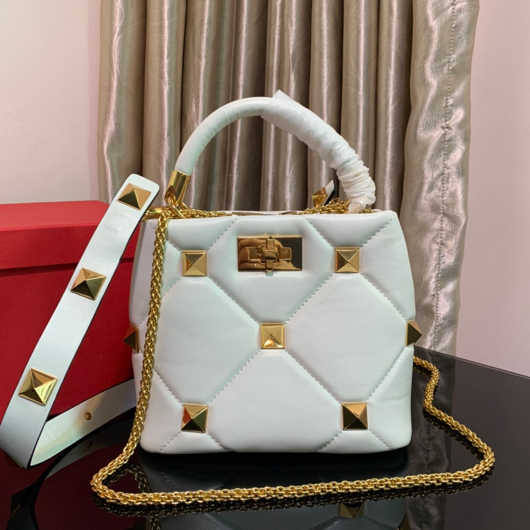 Valentino Roman Stud the handle bag in 3 sizes