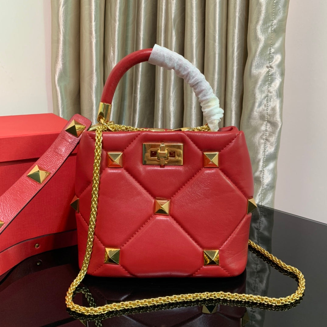 Valentino Roman Stud the handle bag in 3 sizes