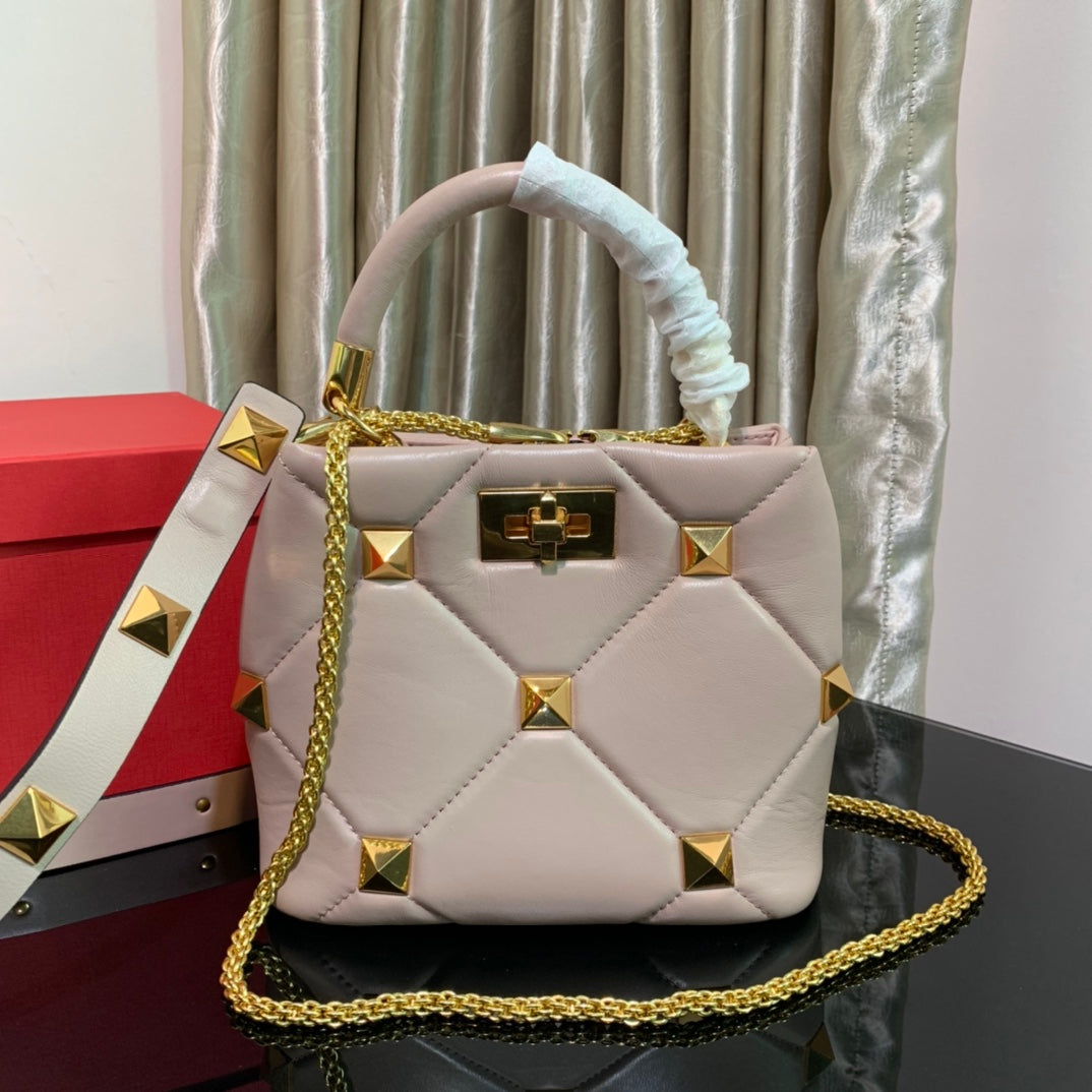 Valentino Roman Stud the handle bag in 3 sizes