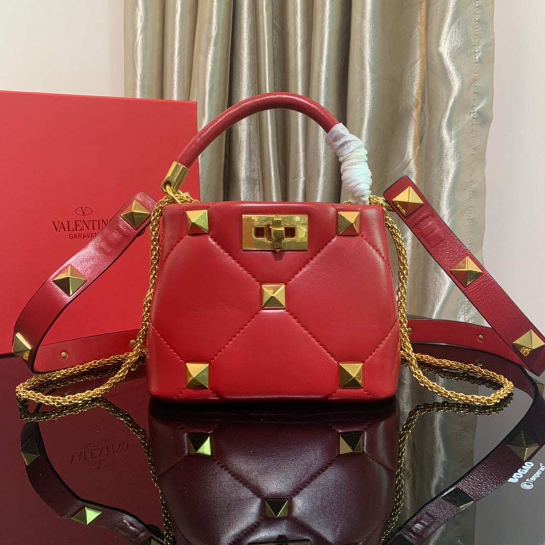 Valentino Roman Stud the handle bag in 3 sizes