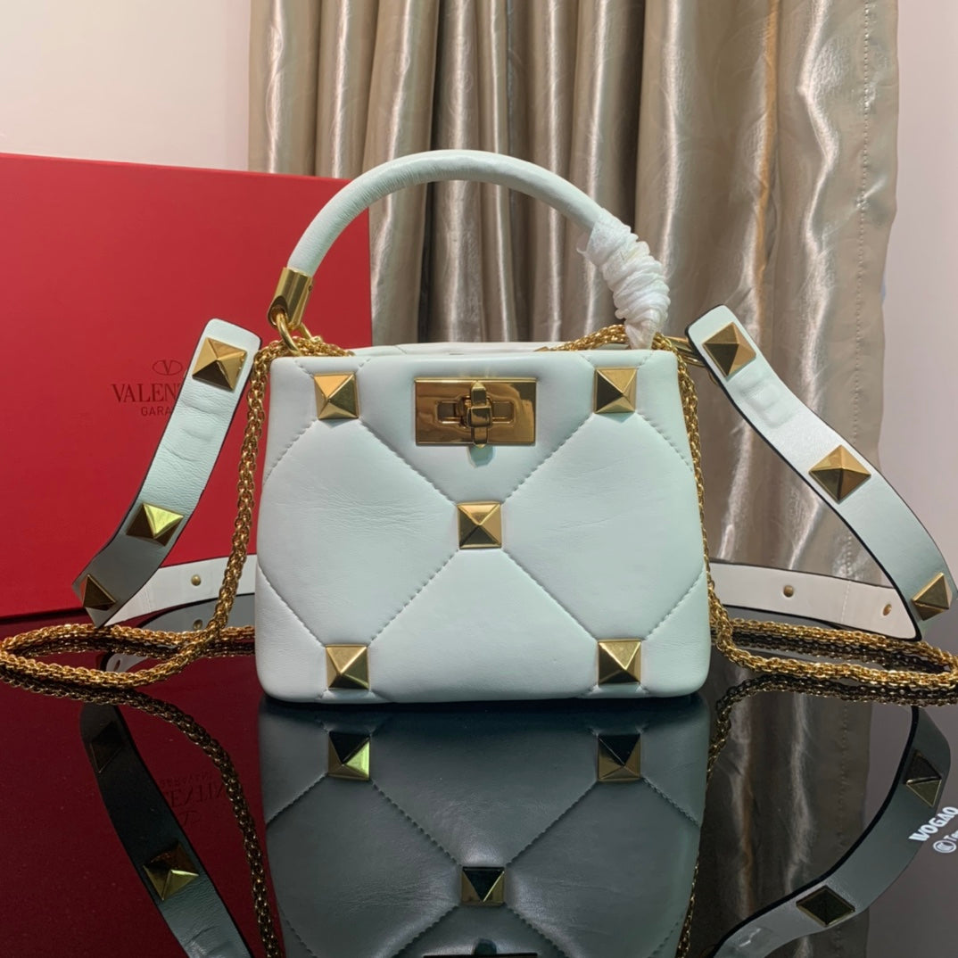 Valentino Roman Stud the handle bag in 3 sizes