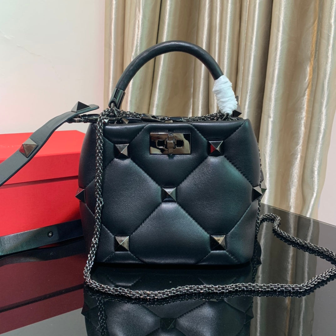 Valentino Roman Stud the handle bag in 3 sizes