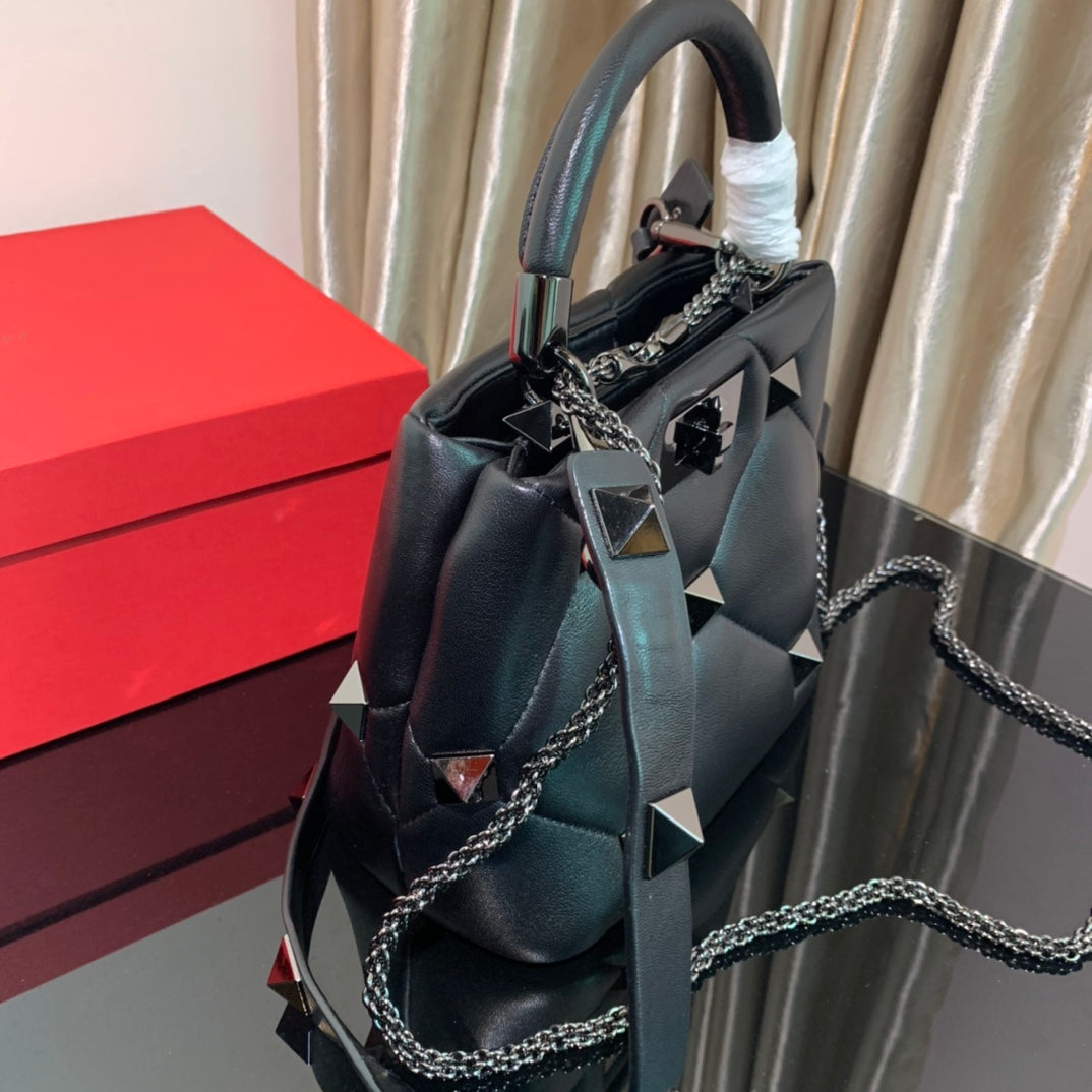 Valentino Roman Stud the handle bag in 3 sizes
