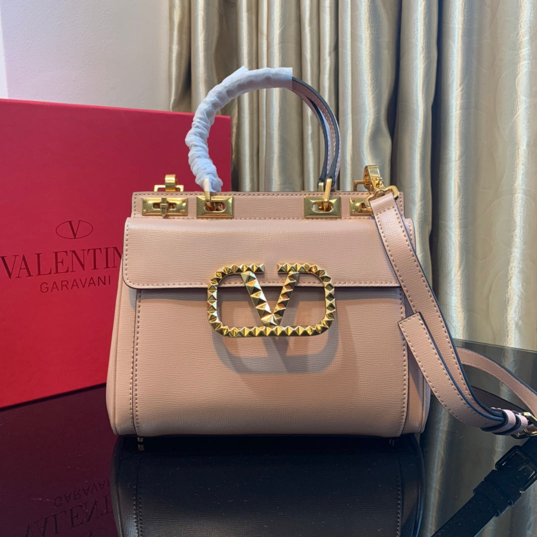 Valentino Garavani Rockstud Alcove Medium Tote Bag
