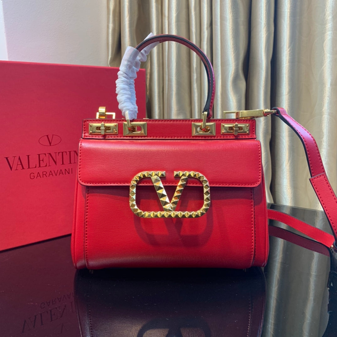 Valentino Garavani Rockstud Alcove Medium Tote Bag
