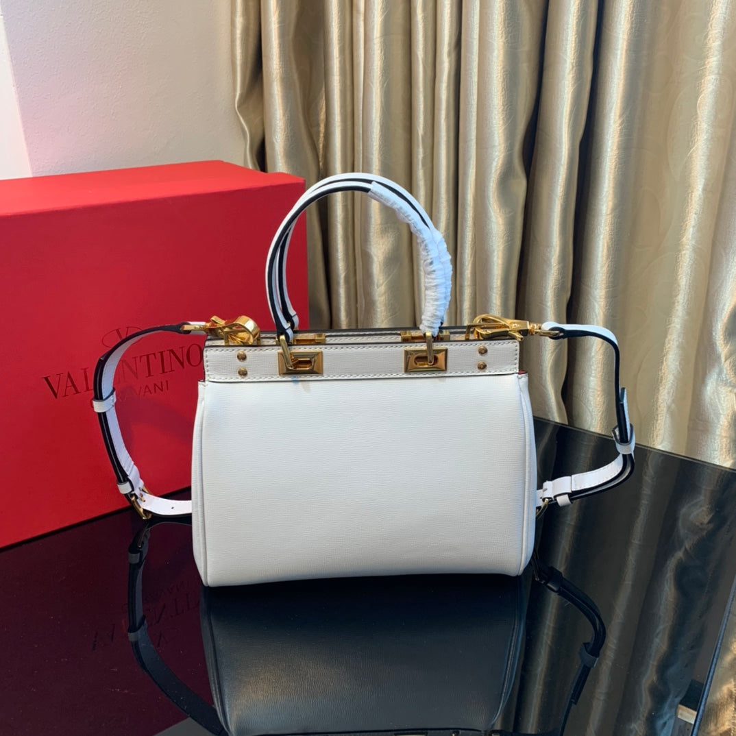 Valentino Garavani Rockstud Alcove Medium Tote Bag