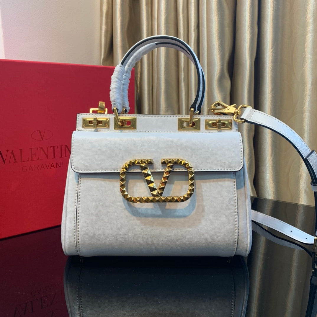 Valentino Garavani Rockstud Alcove Medium Tote Bag