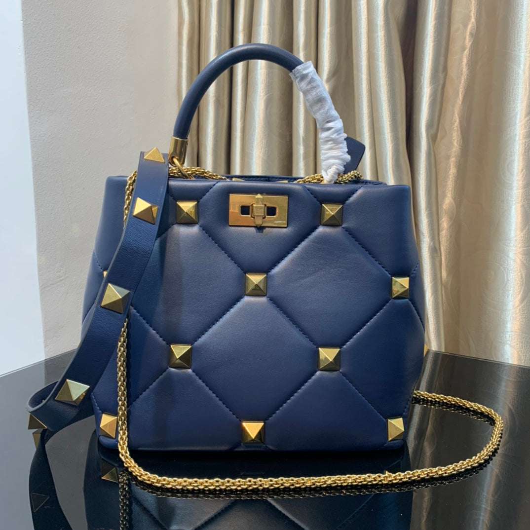 Valentino Roman Stud the handle bag in 3 sizes