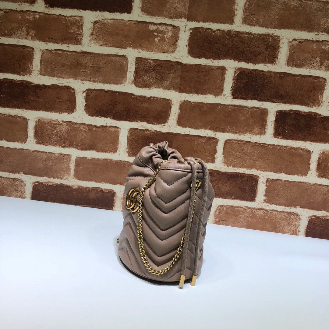 Gucci GG MARMONT MINI BUCKET BAG