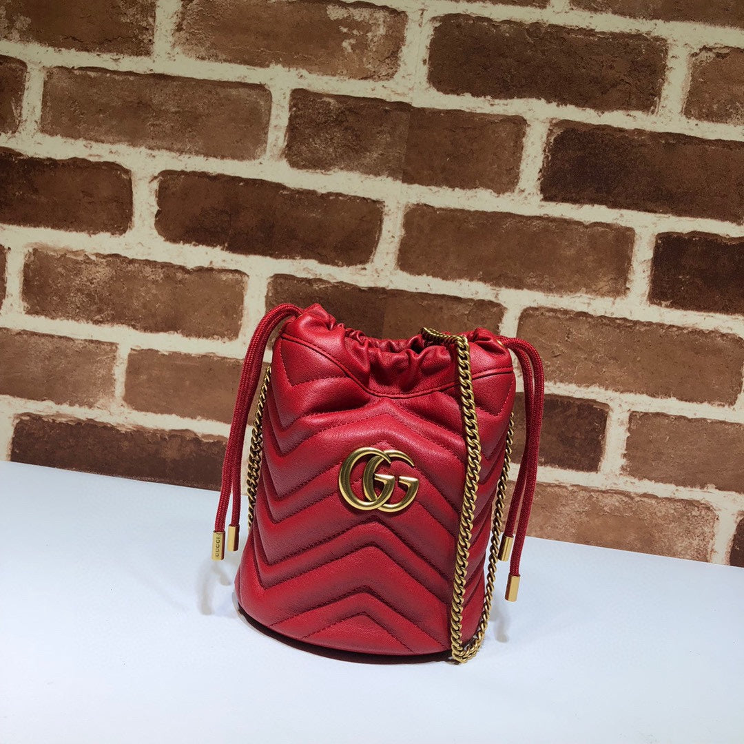 Gucci GG MARMONT MINI BUCKET BAG