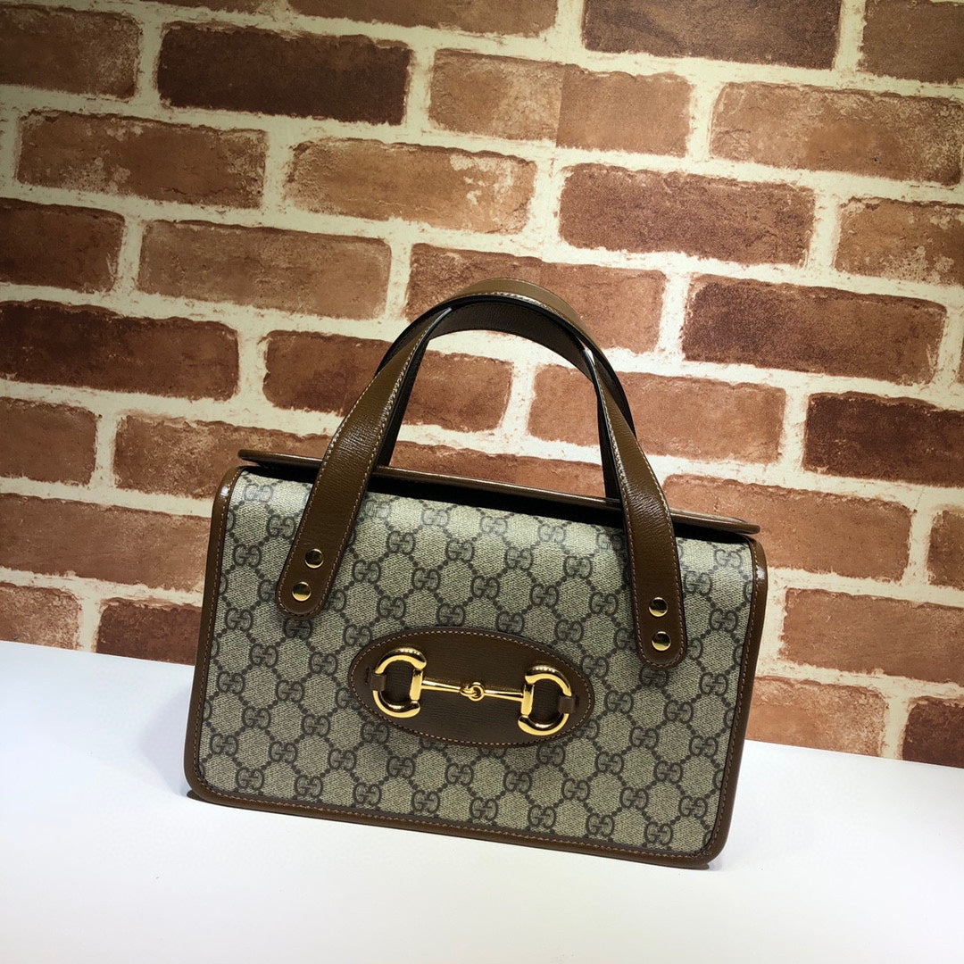 Gucci Horsebit Top Handle Bag