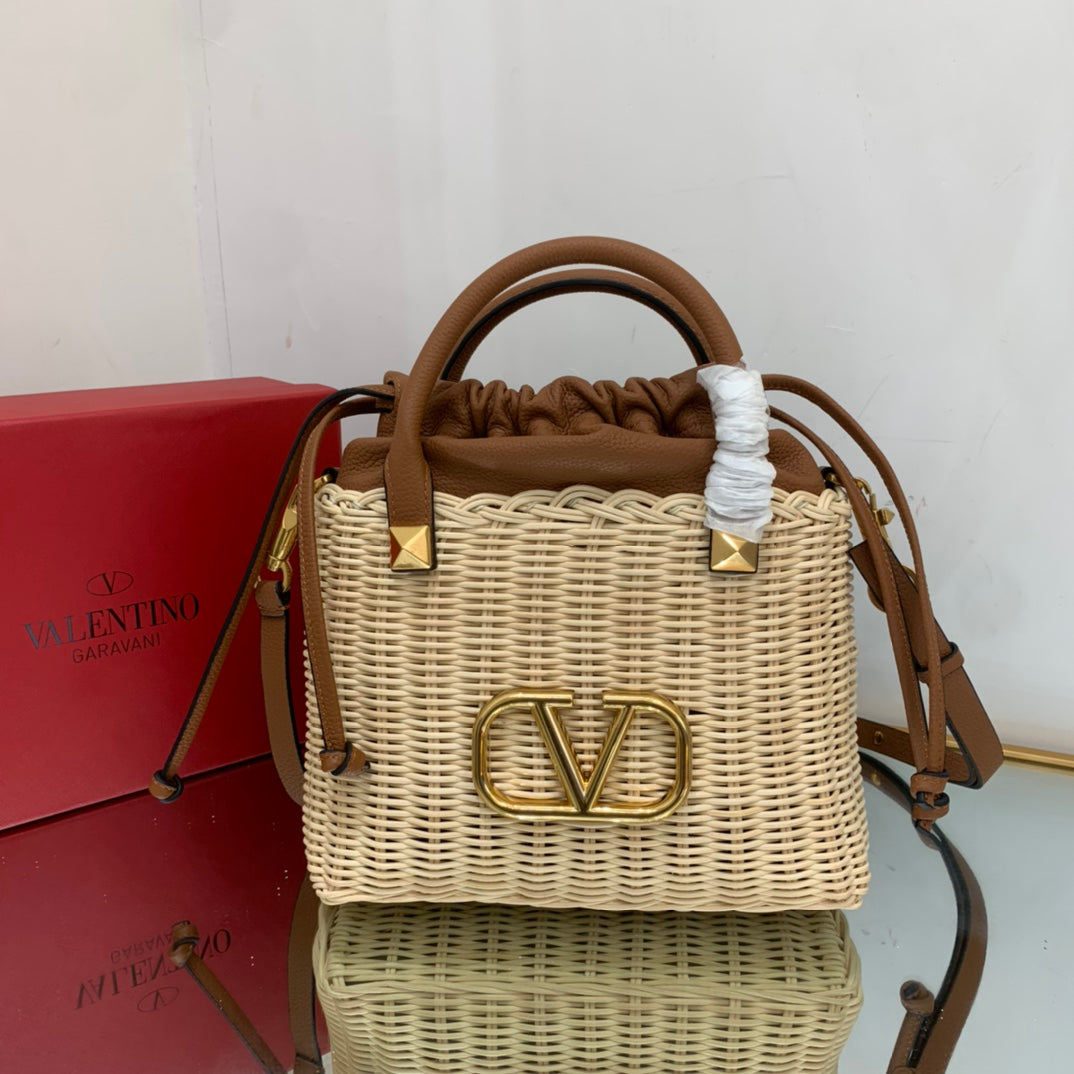 Valentino Raffia Bag