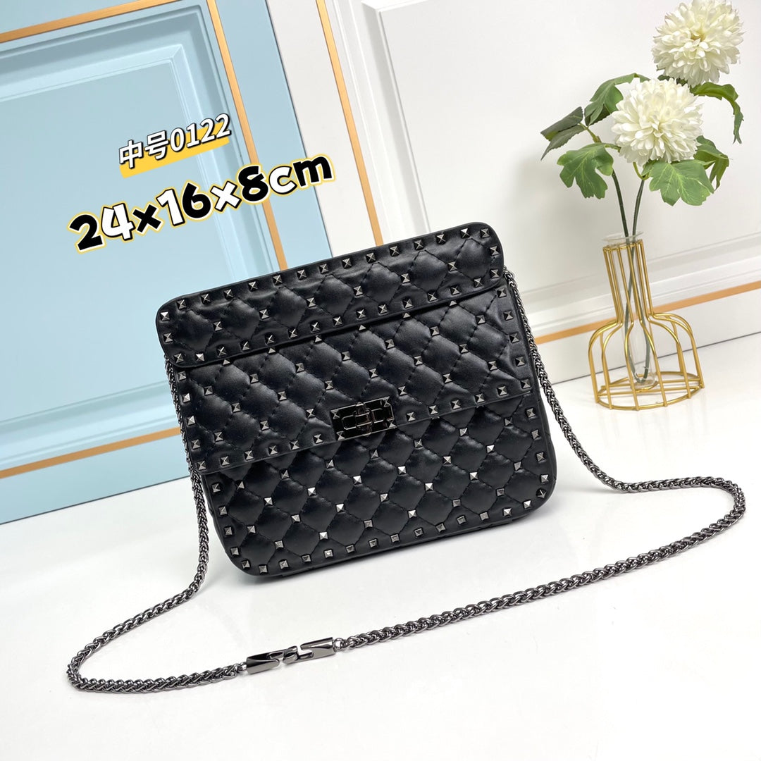 Valentino Garavani Medium Nappa leather Spike Bag