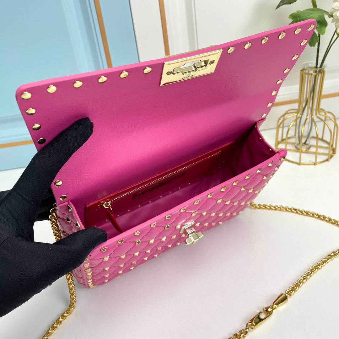 Valentino Garavani Medium Nappa leather Spike Bag