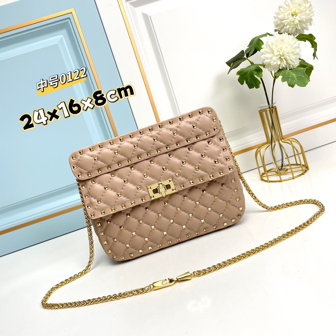 Valentino Garavani Medium Nappa leather Spike Bag