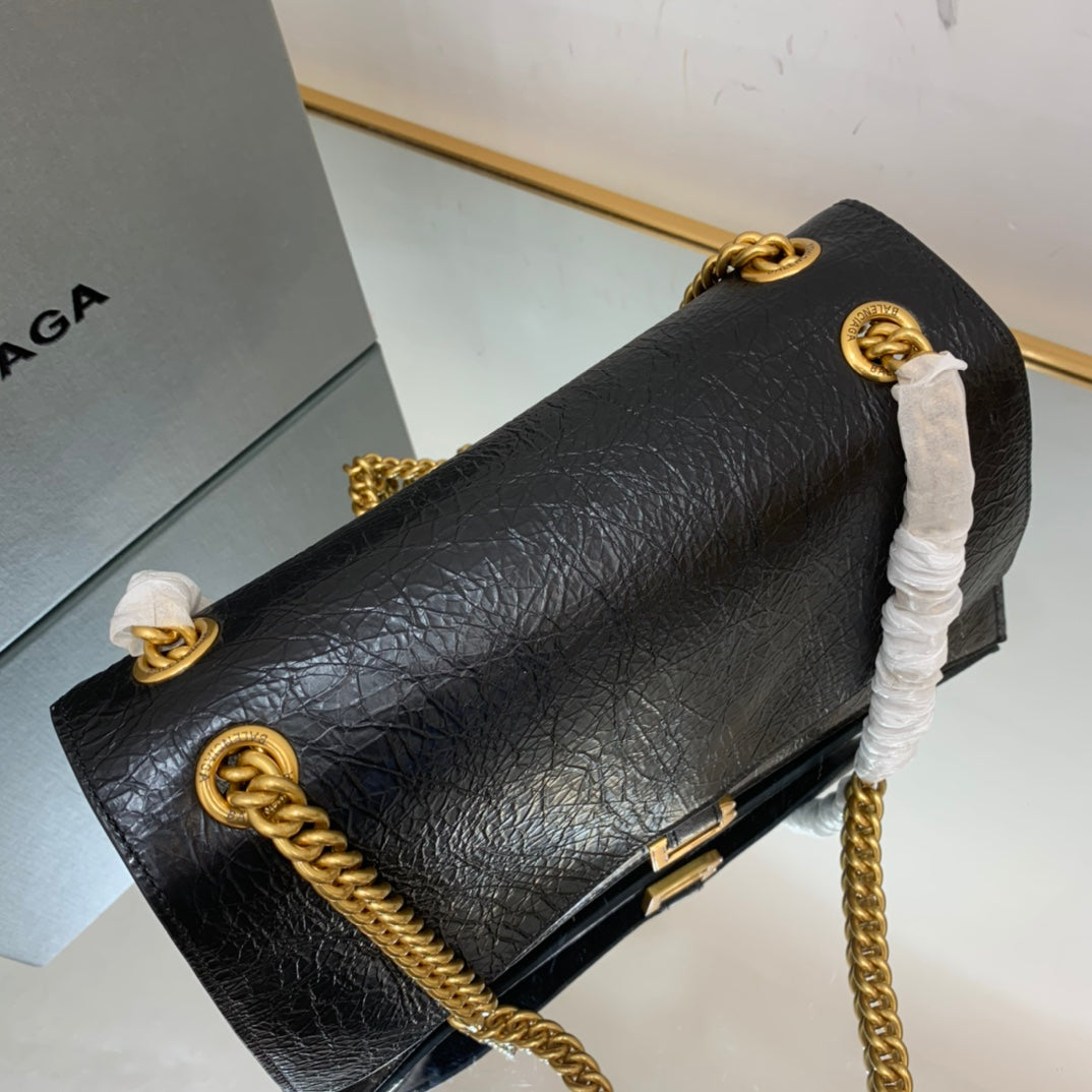 Balenciaga Crush old leather