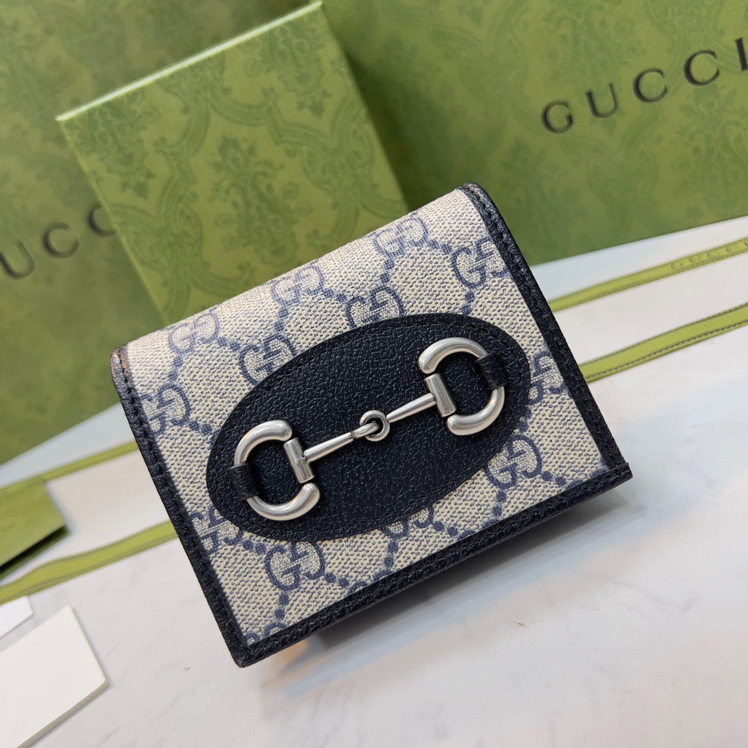 Gucci Horsebit 1955 card case wallet