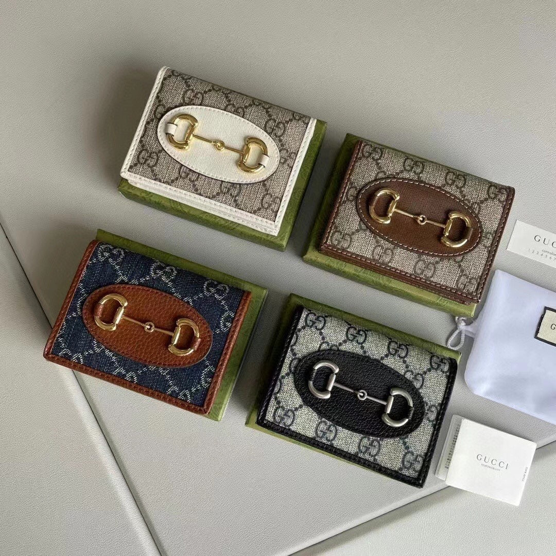 Gucci Horsebit 1955 card case wallet