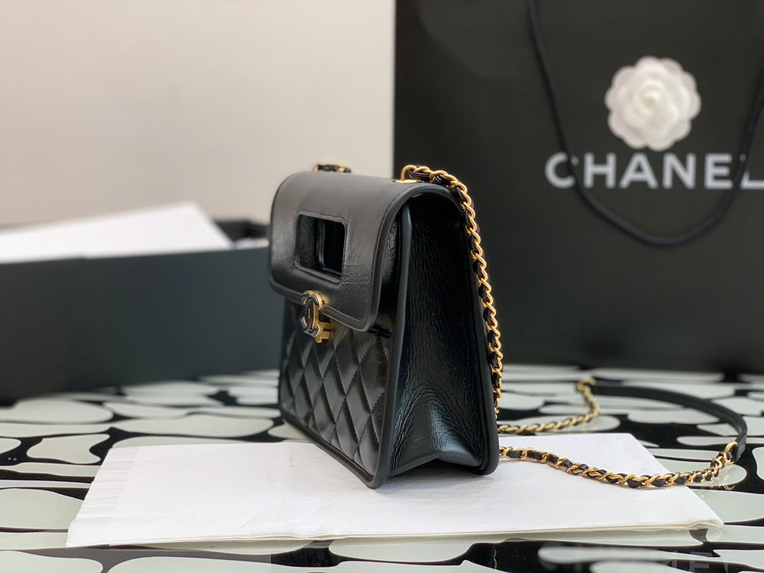 Chanel Mini Flap bag with top handle