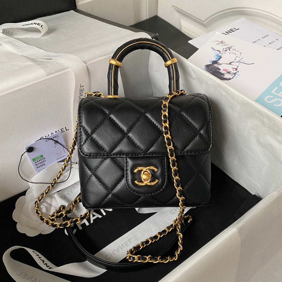 Chanel Mini Flap bag with top handle
