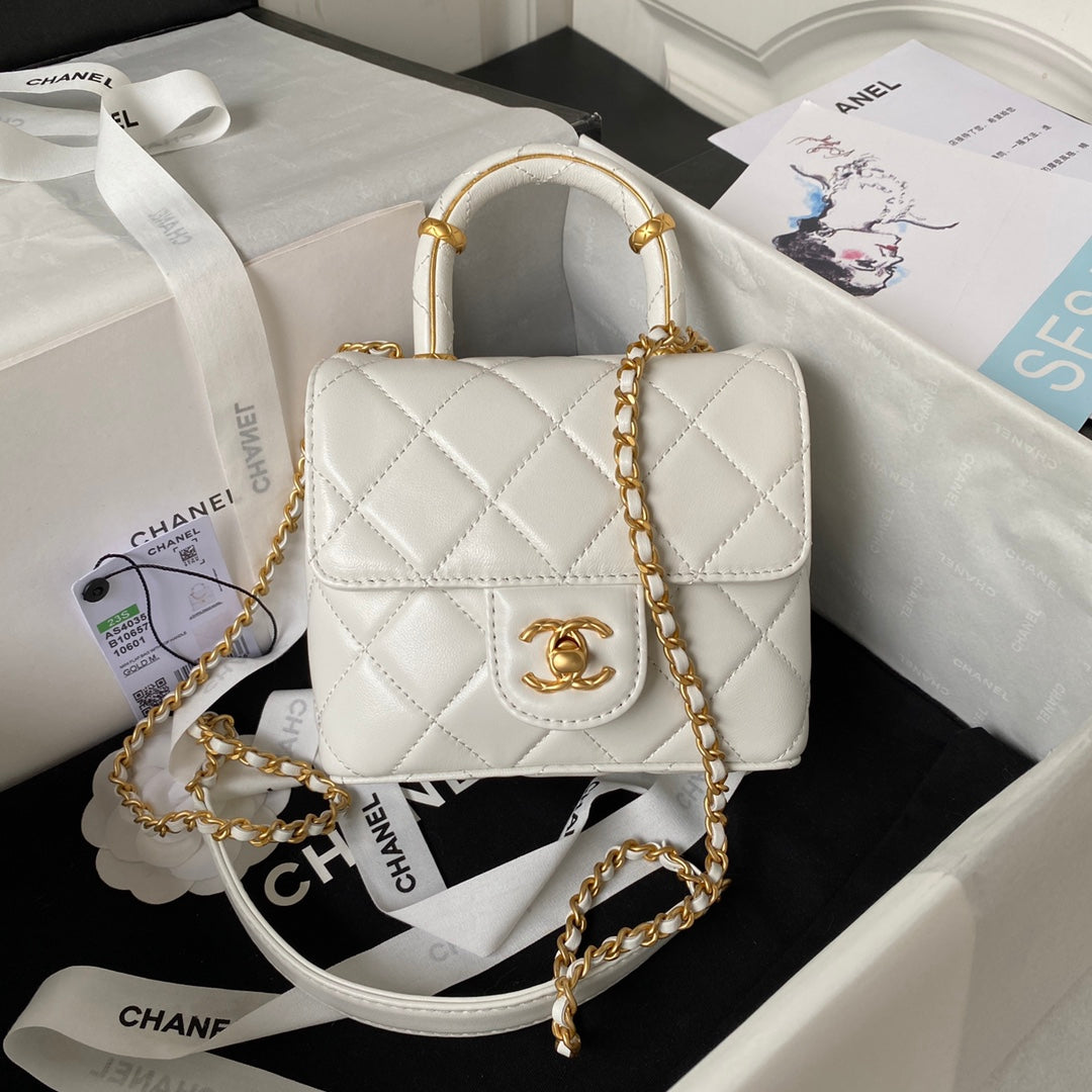 Chanel Mini Flap bag with top handle