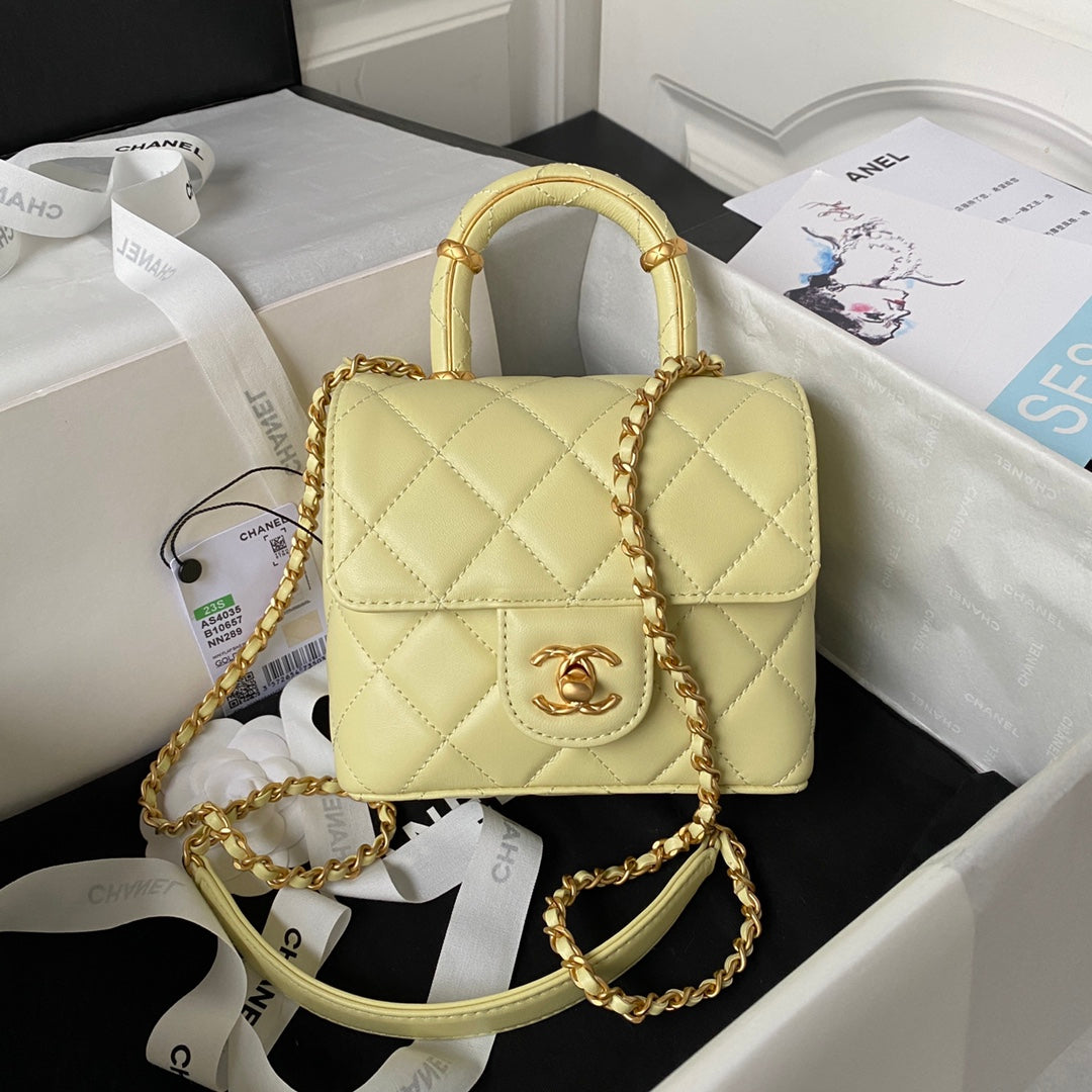 Chanel Mini Flap bag with top handle