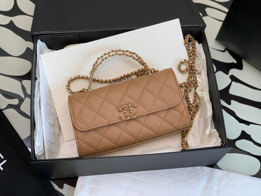 Chanel WOC with top handle