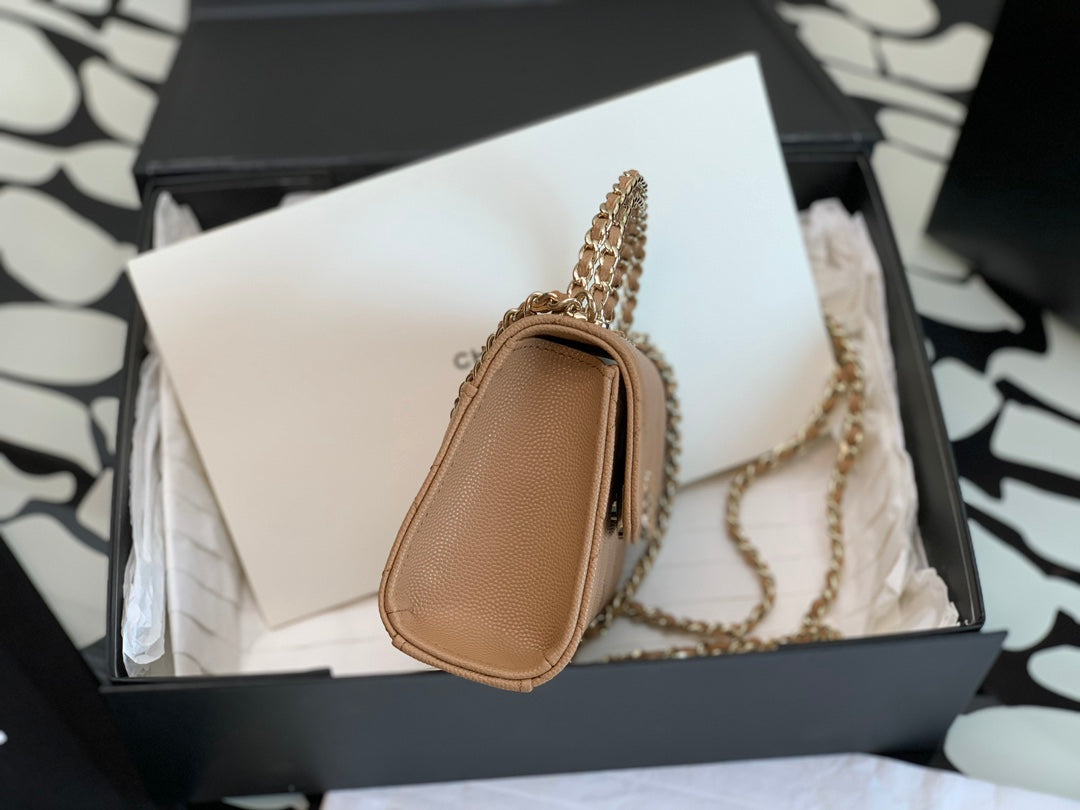 Chanel WOC with top handle