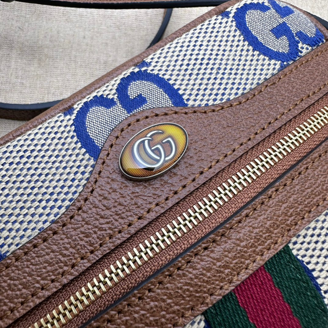 Gucci OPHIDIA GG SUPREME MINI BAG