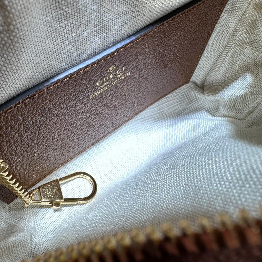 Gucci OPHIDIA GG SUPREME MINI BAG
