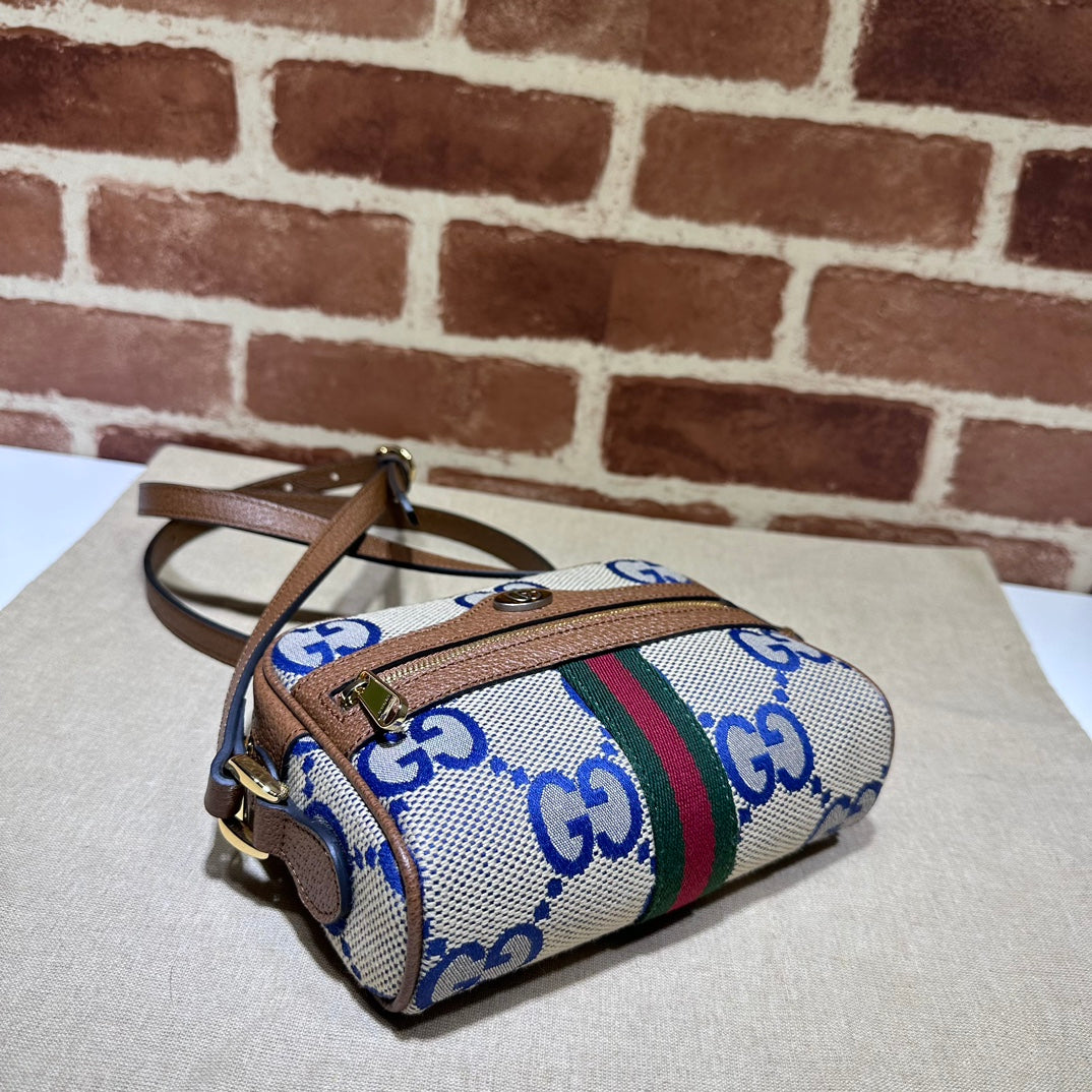 Gucci OPHIDIA GG SUPREME MINI BAG