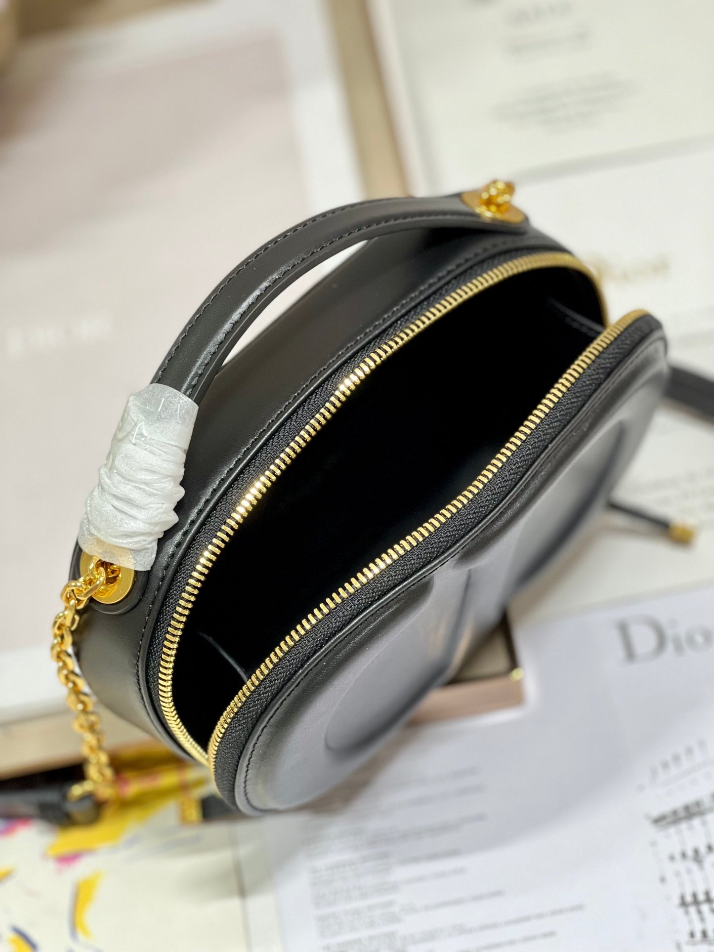 Dior SIGNATURE OVAL CAMERA BAG