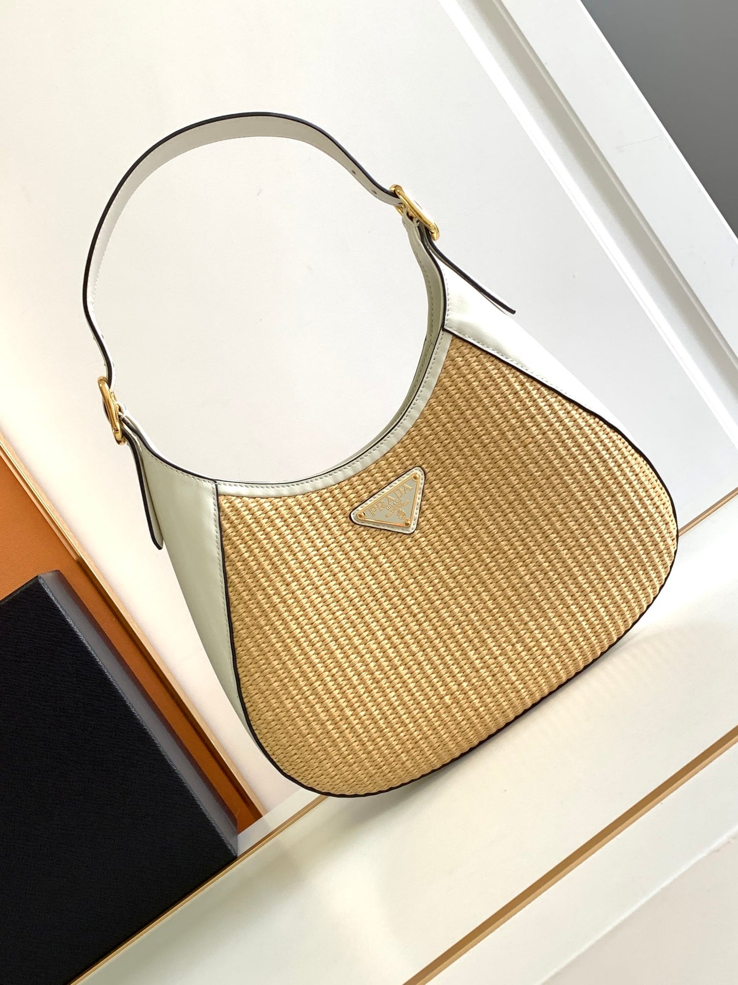Prada Raffia Bag