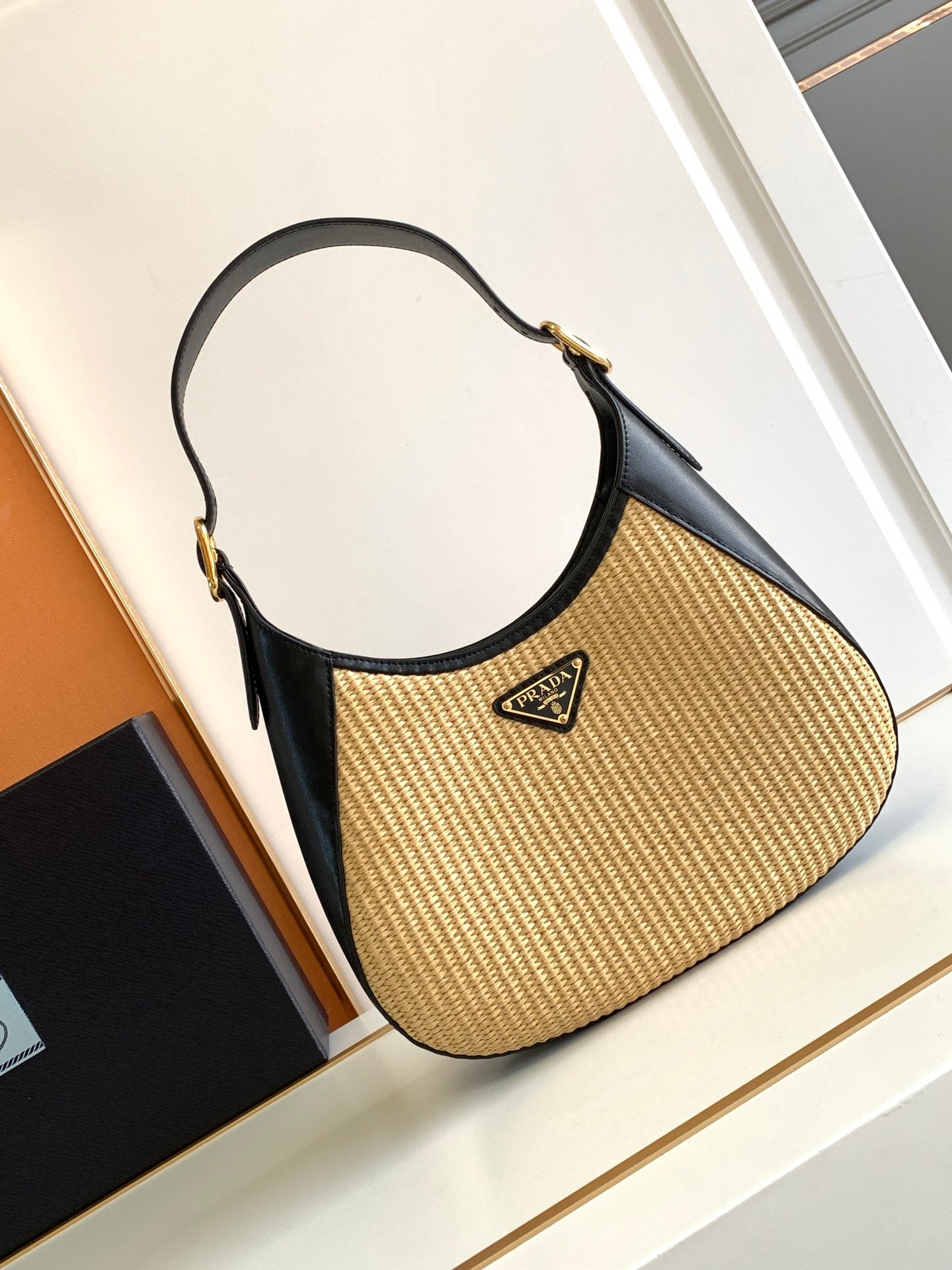 Prada Raffia Bag