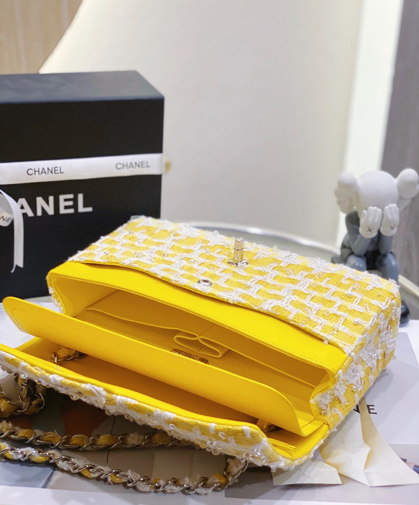 Chanel Tweed Flap Bag