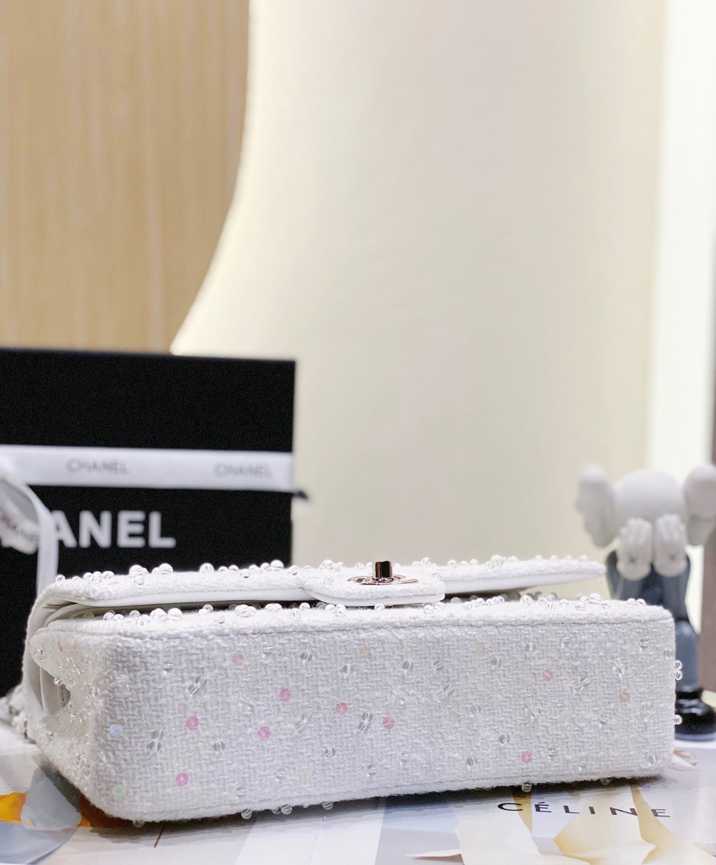 Chanel Tweed Flap Bag