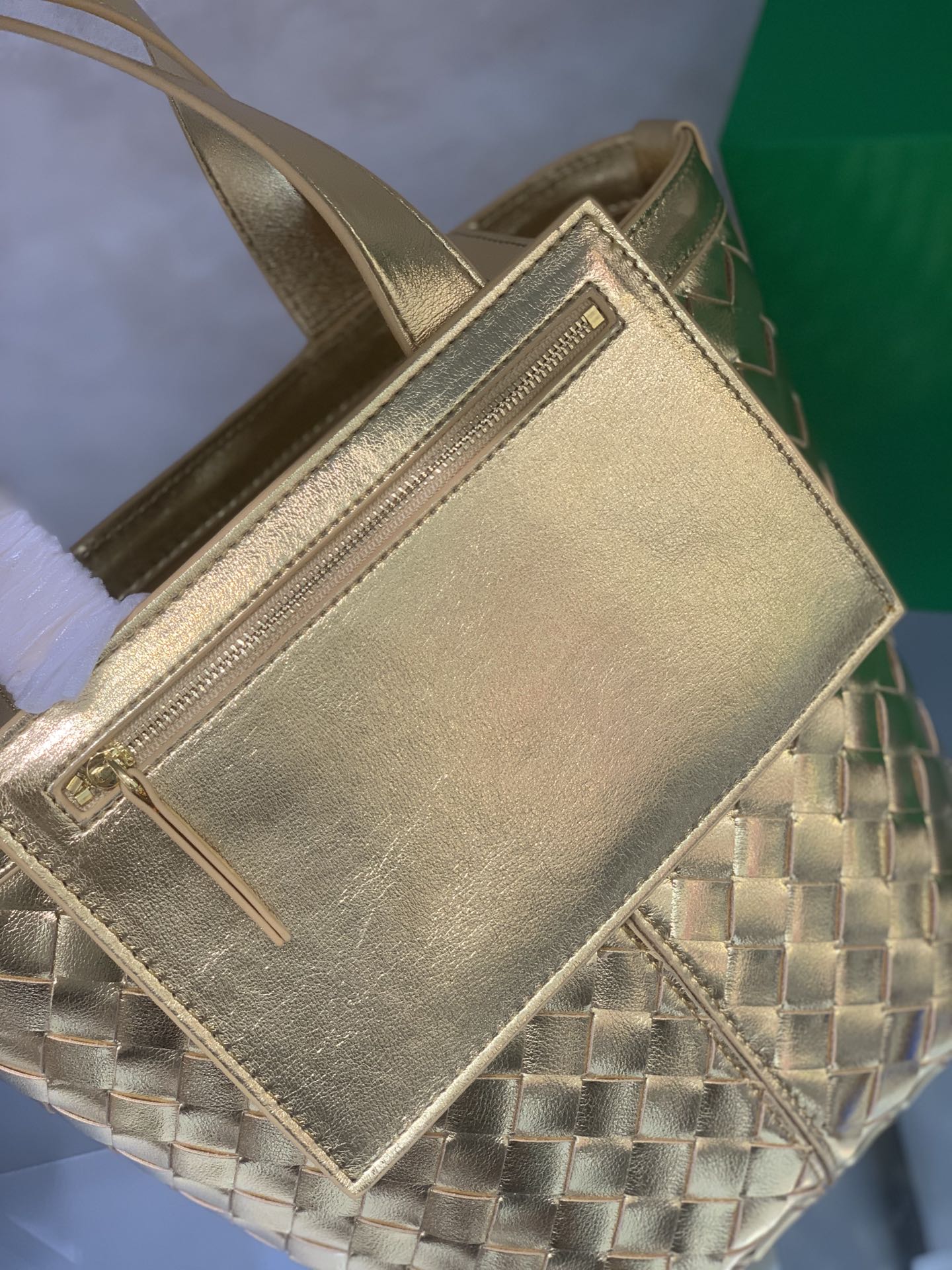 Bottega Flip Flap Small Bag