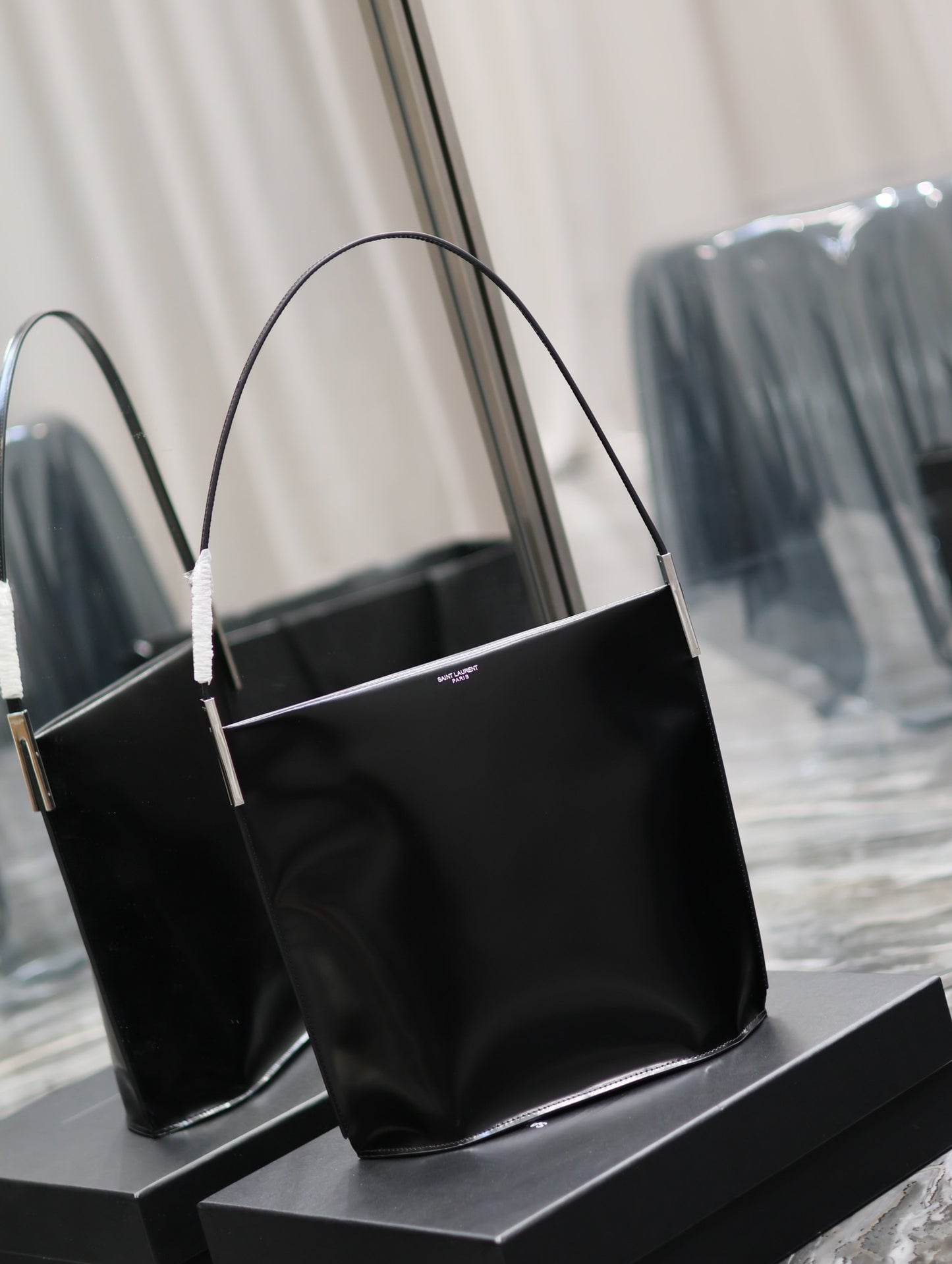 YSL SUZANNE RIGID SHOULDER BAG
