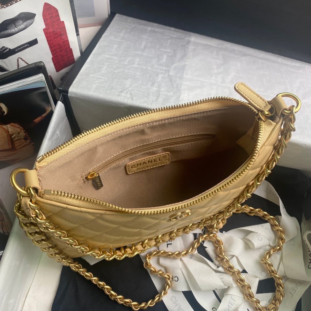 Chanel Leather Chain Crossbody bag