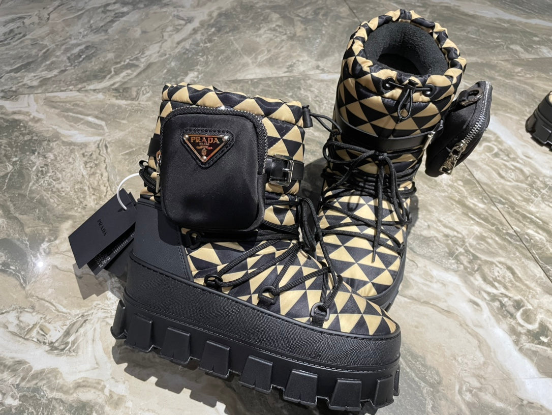 Prad Short Ski Boots with pocket