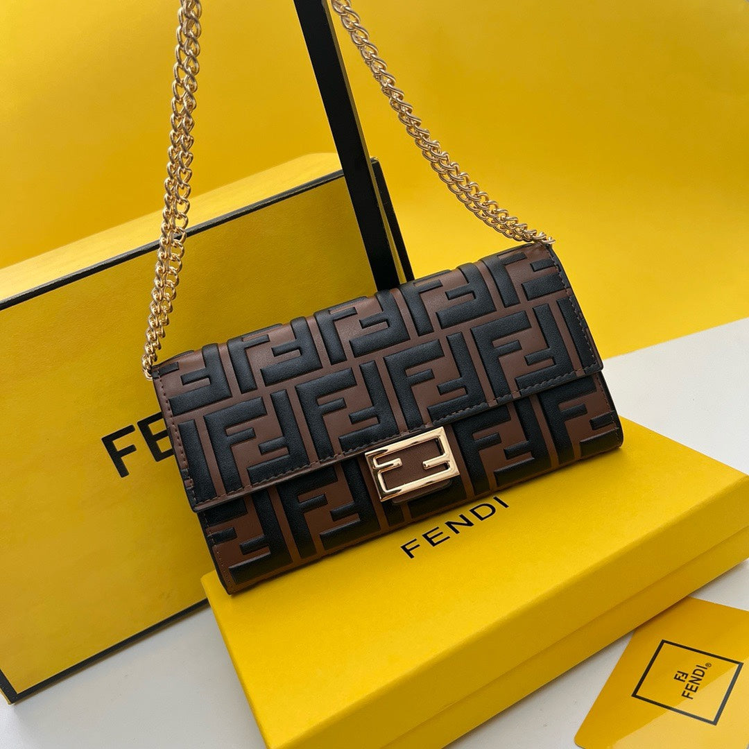 Fendi Baguette Wallet on Chain