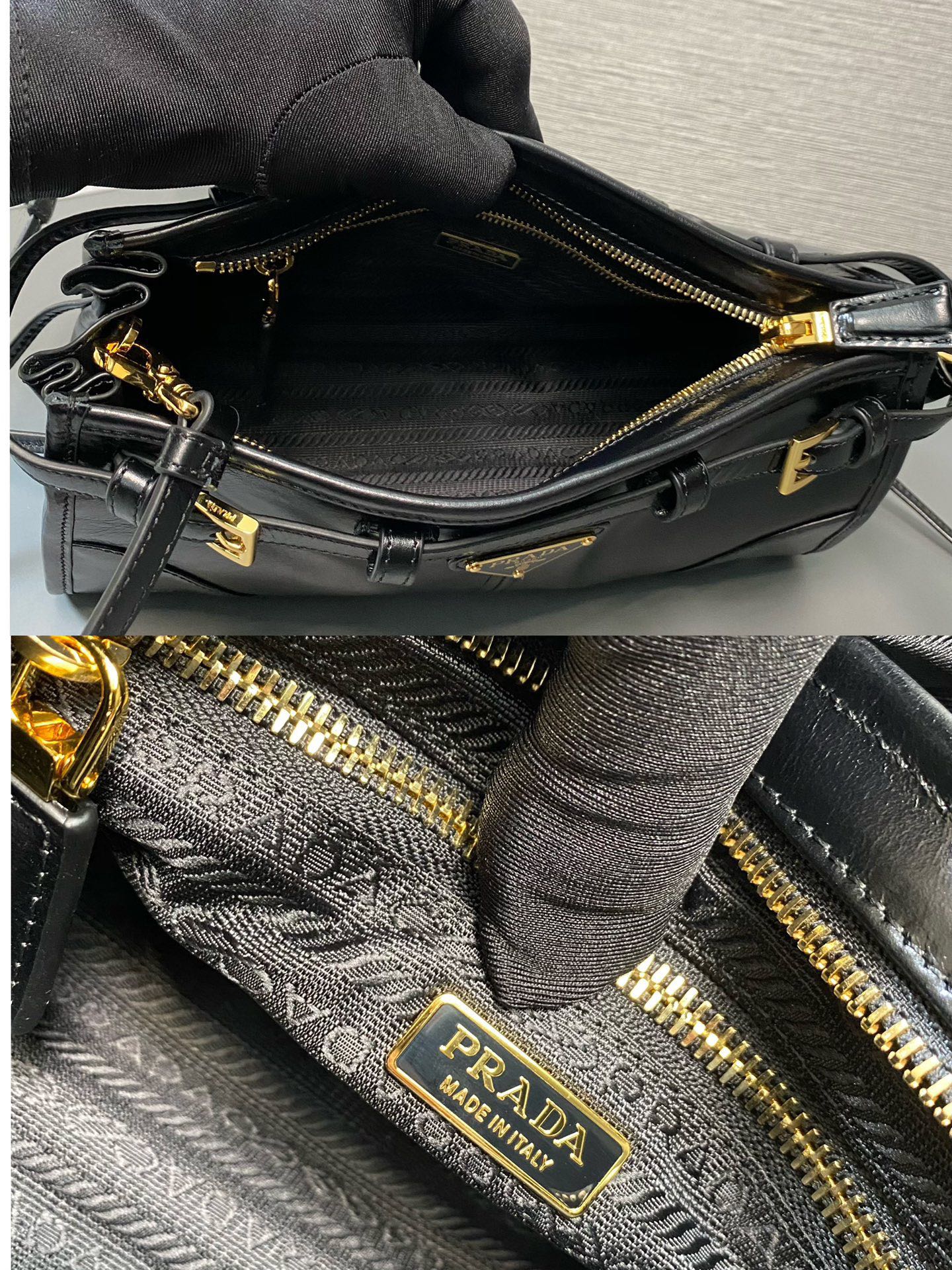 Prada Leather shoulder bag