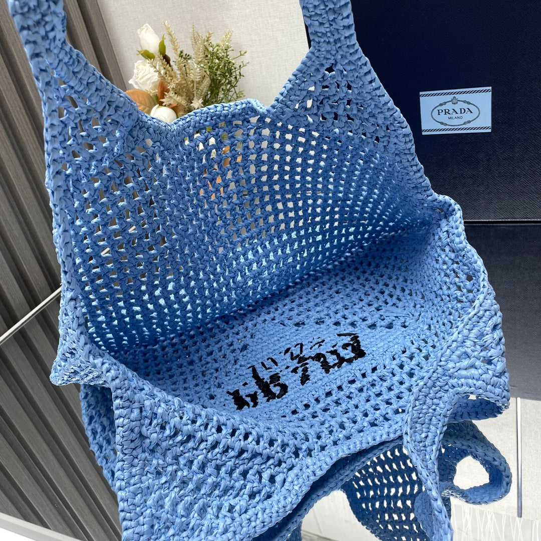 Prada Large Straw bag