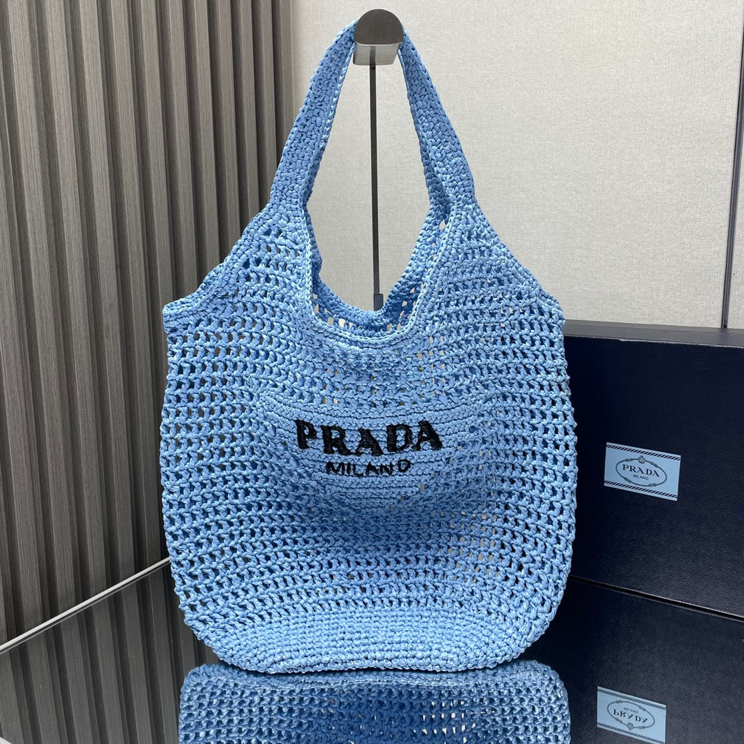 Prada Large Straw bag