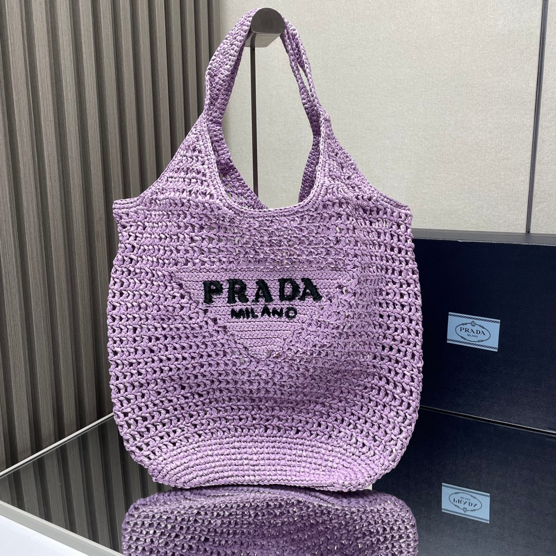 Prada Large Straw bag