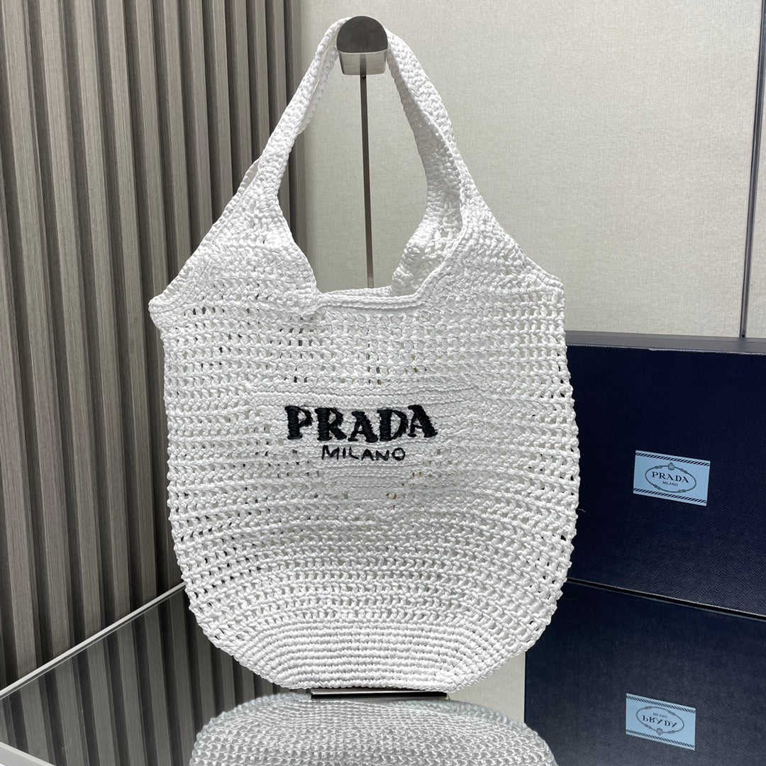 Prada Large Straw bag