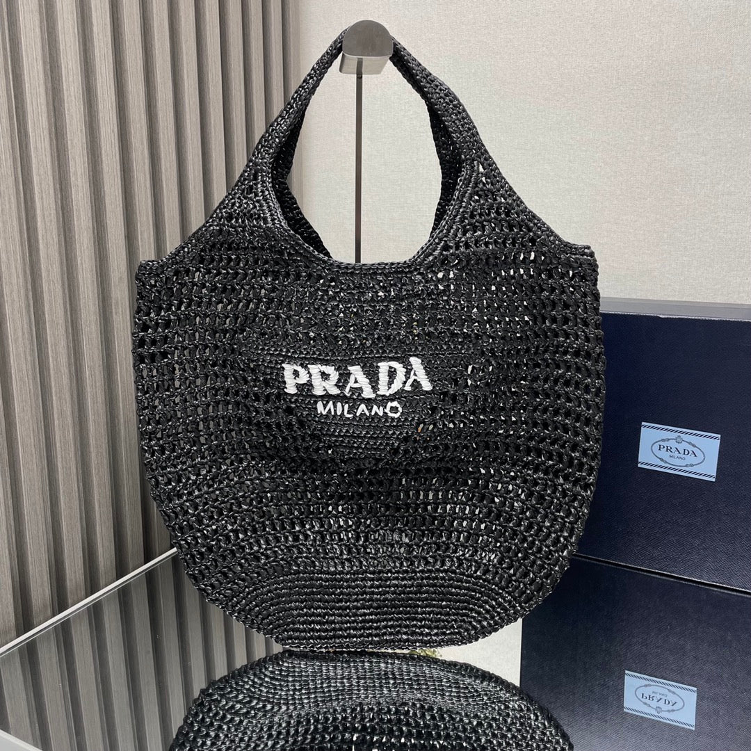 Prada Large Straw bag