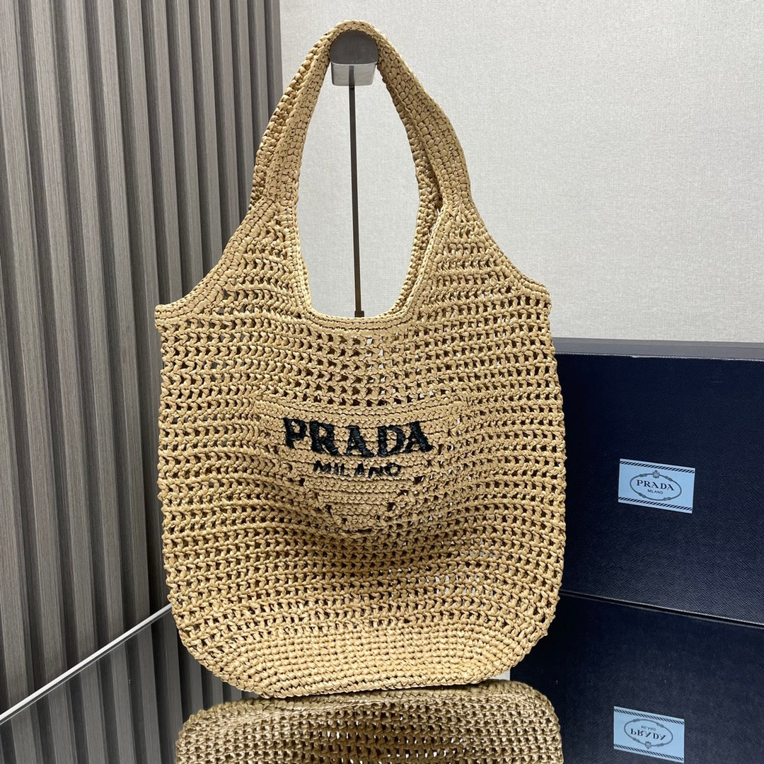 Prada Large Straw bag