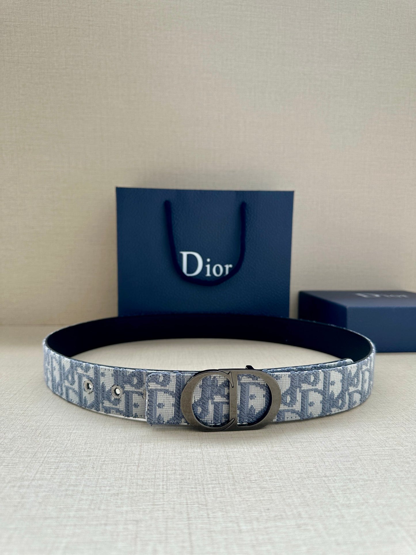 Dior Denim Belt