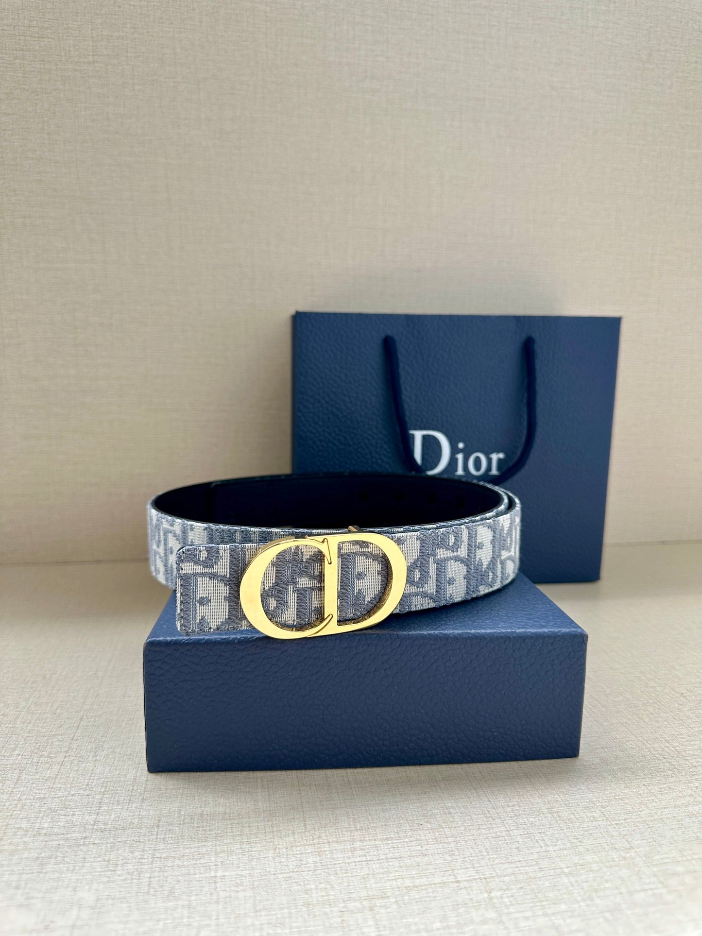 Dior Denim Belt